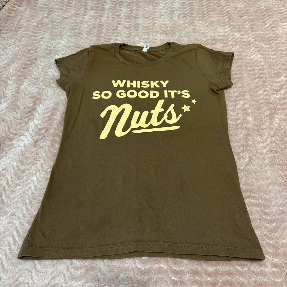 🤯 5/$20 Funny Brown Tee Bartenders Revel Stoke Whisky Nuts - Picture 1 of 6